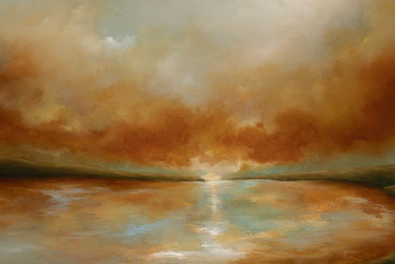 Sunset Over Windermere, lake District