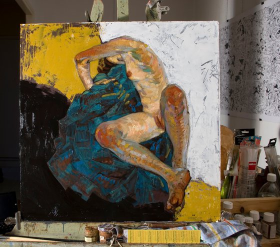 nude (Egon Schiele inspired)