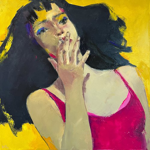 Woman smoker by VICTO