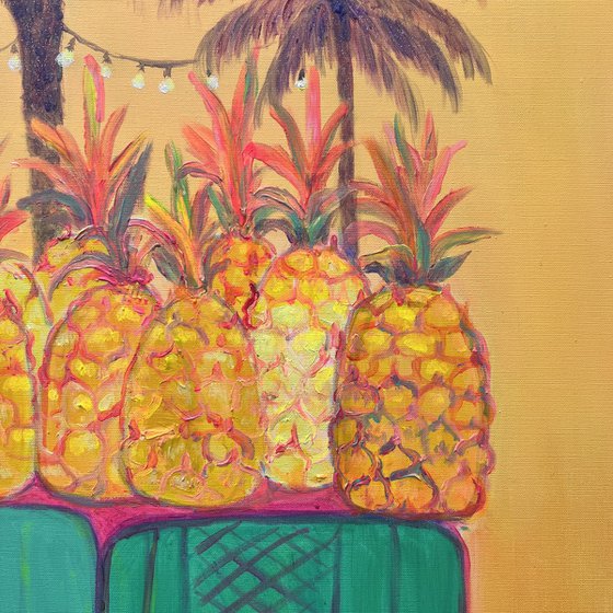 ‘Ananas at Marsallok Market’
