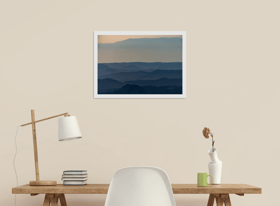 Sunrise over Ramon crater #6 | Limited Edition Fine Art Print 1 of 10 | 45 x 30 cm