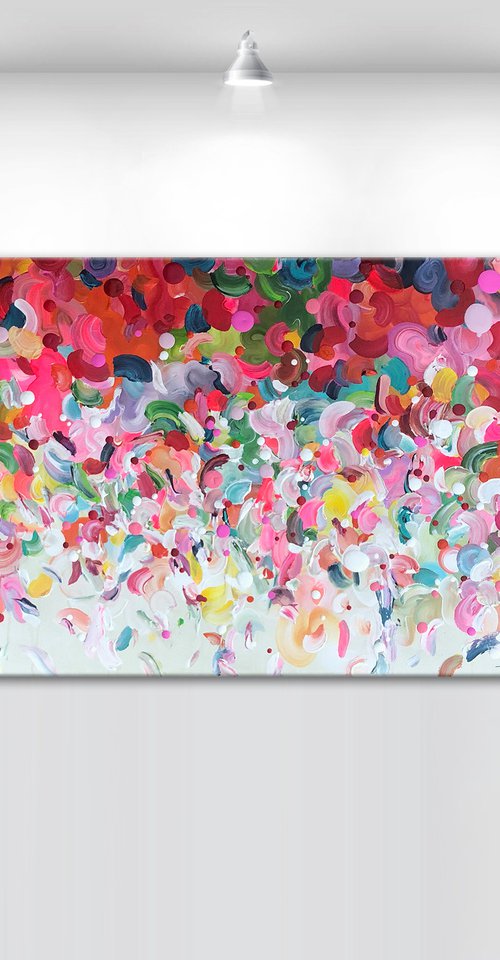 'Dance of the Angels' - 60x24" by Tatiana Georgieva