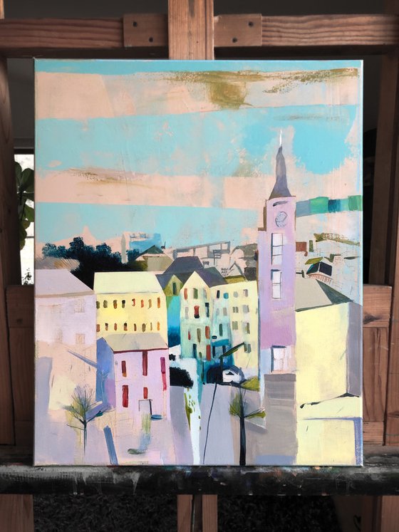 Morning in a Town