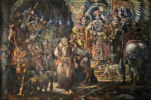 I. Vishnevetsky and the Cossacks by Oleg and Alexander Litvinov