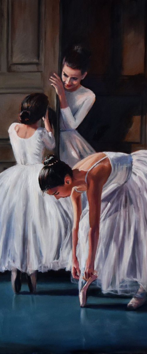 The little swans at classes by Serghei Ghetiu