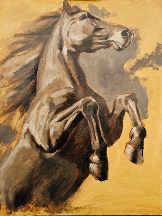 Power and Elegance - Original Horse Portrait