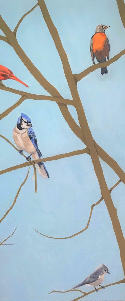 Song birds II by Afekwo