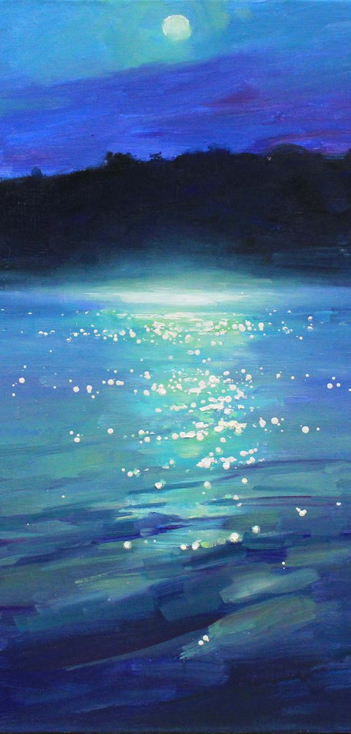 Full moon by Serhii Cherniakovskyi