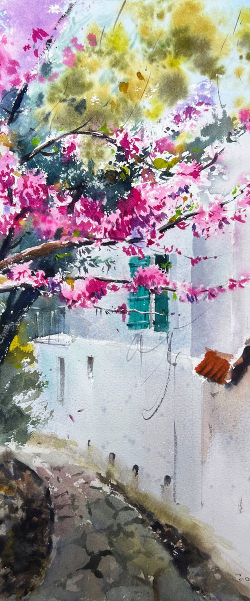 Spring in Cyprus by Eugenia Gorbacheva