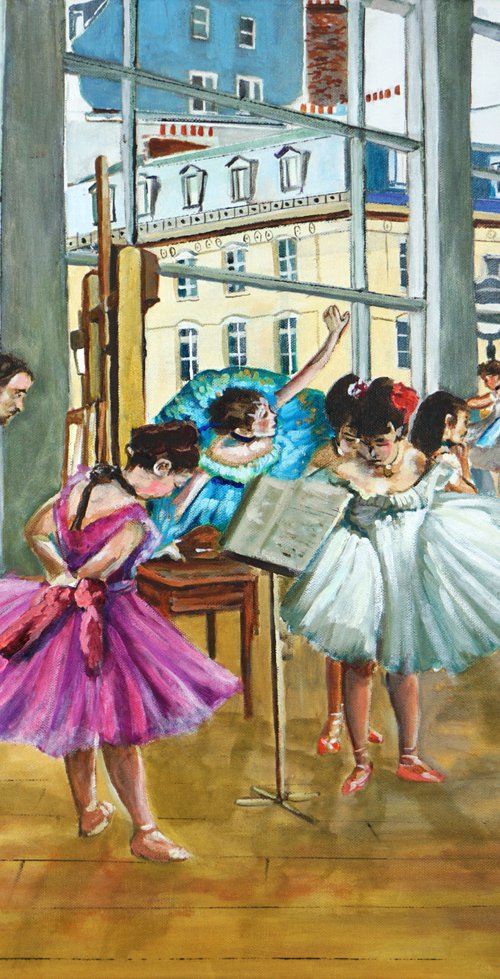 Degas and the Ballerinas painting by Gordon Bruce