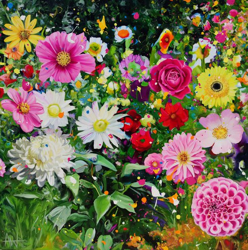 Wildflower Garden by Angie Wright