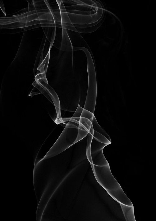 Smoke, Study VIII [Unframed; also available framed] by Charles Brabin