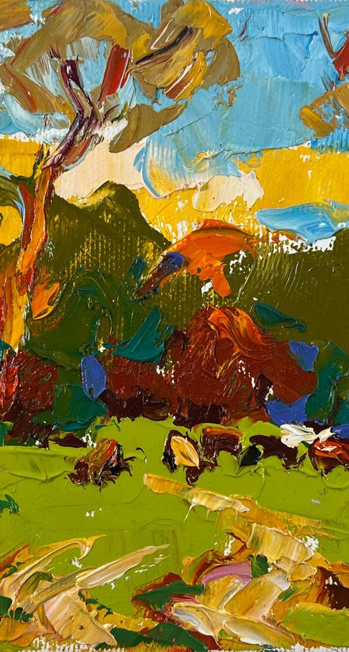 Summer evening in the forest by Kalenyuk Alex