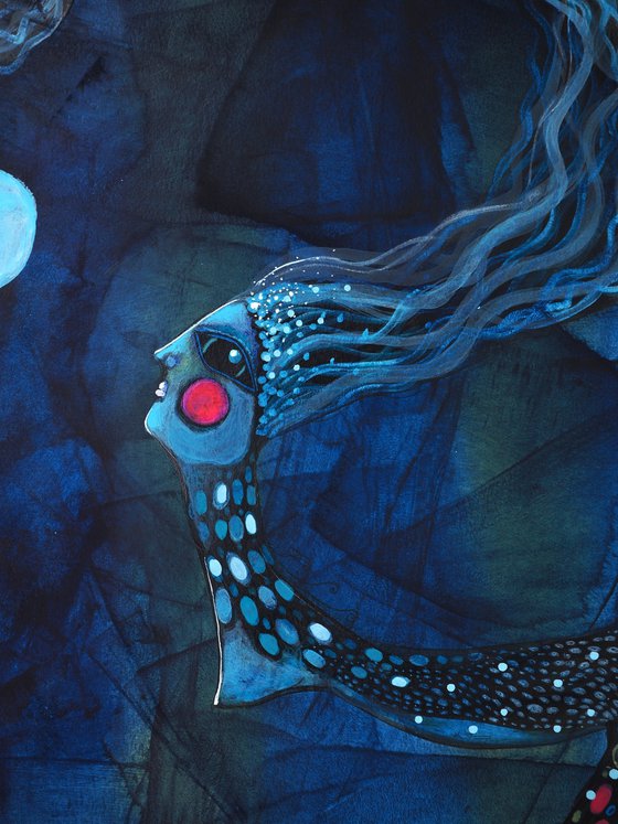 Dreams of the Deep Sea - mermaid