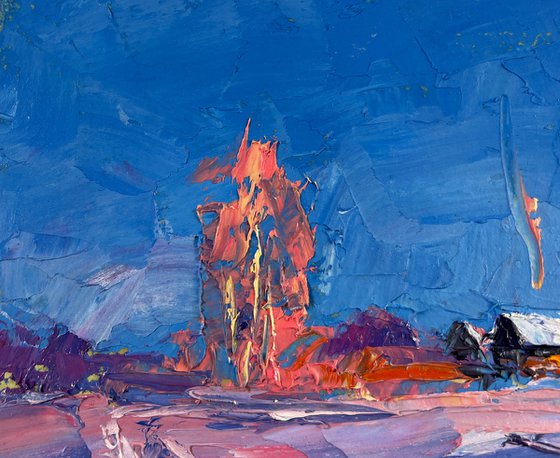 Silence among the Snow and Trees