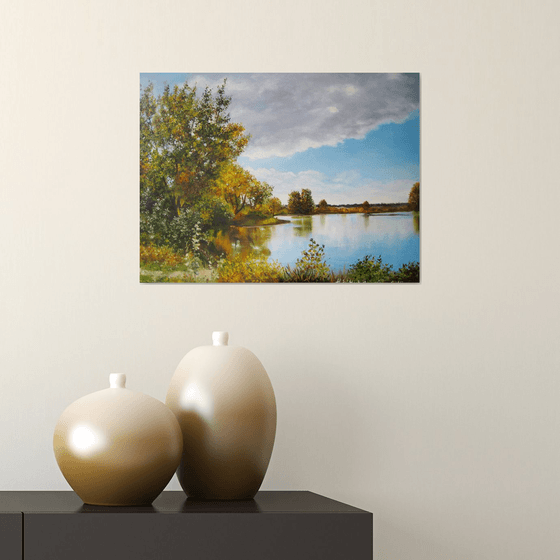 Autumn Riverside View