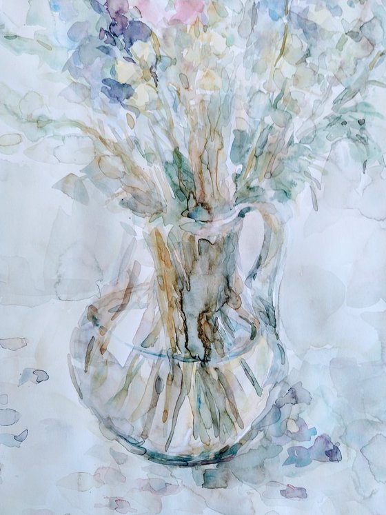 Delphinium 50x65 cm 2025