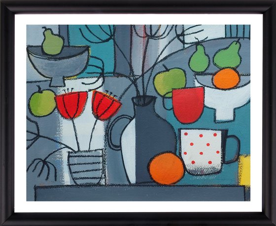 Still Life and Oranges III