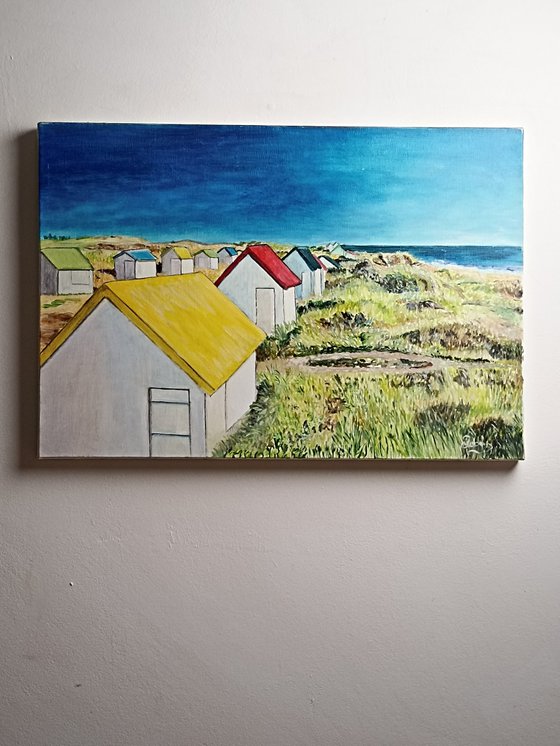 Colored cabins
