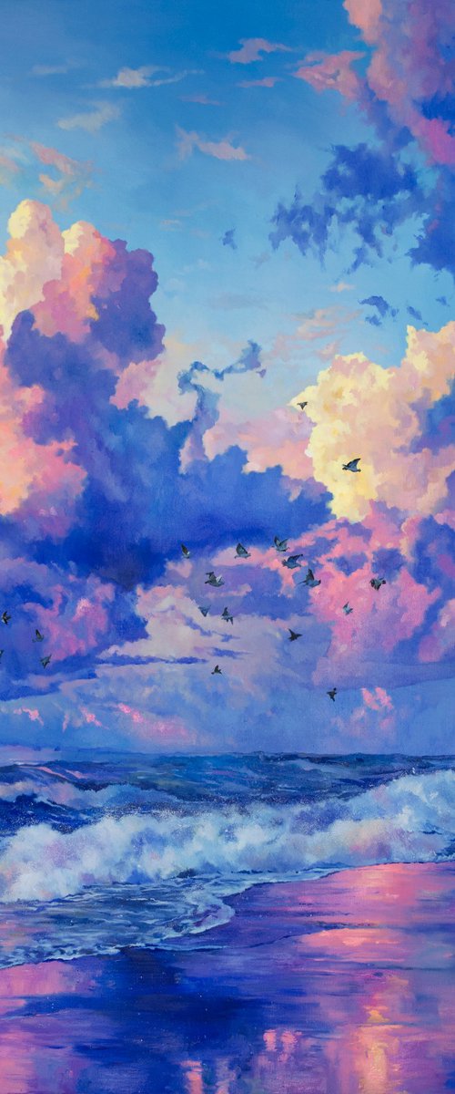 Gulls by Zhanna Kondratenko