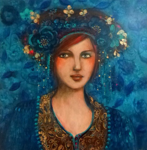 Natalya blue 60x60cm