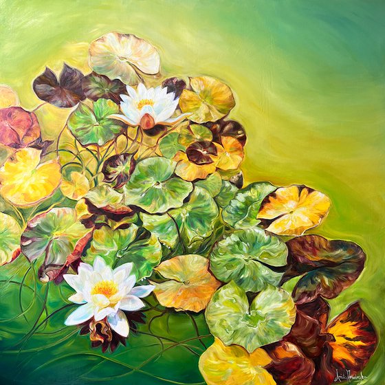 Insights- Waterlily painting