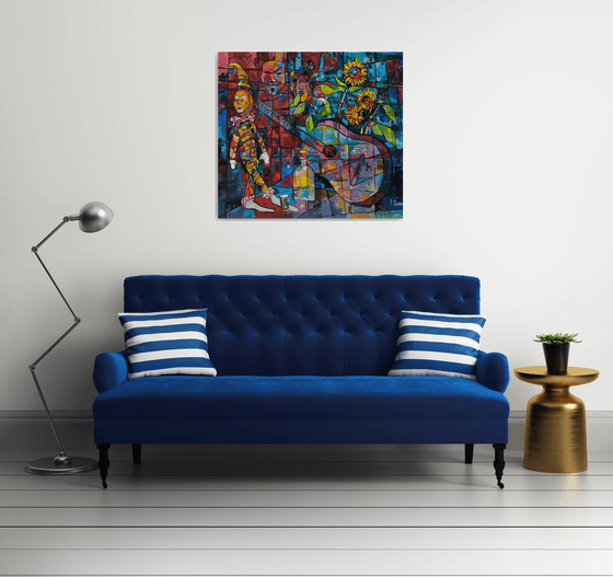 Masks, Music and Sunflowers