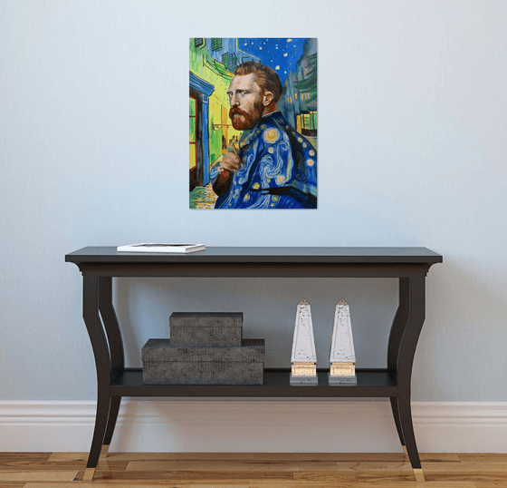 Van Gogh portrait painting