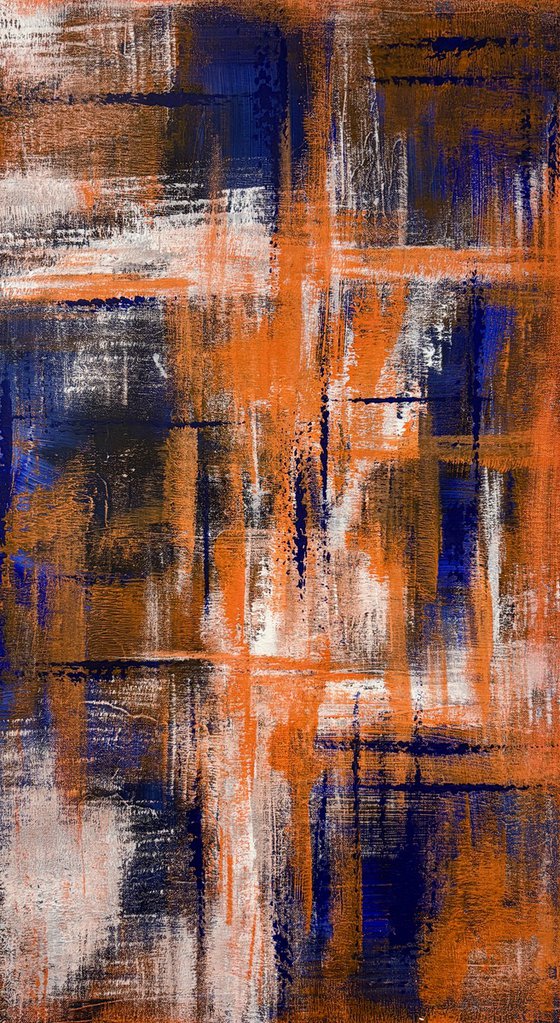 Echoes of Fire 50x90х2 cm