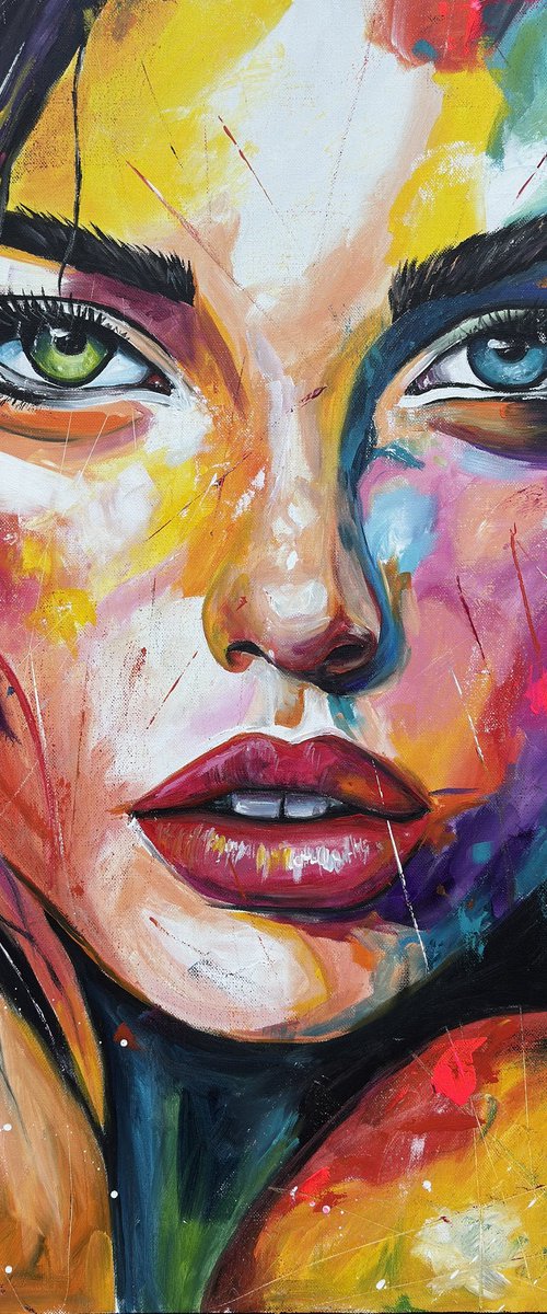 glow in your eyes by Sabrina Seck