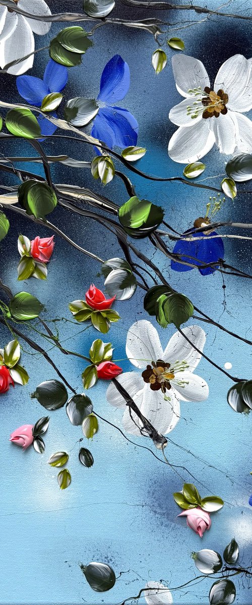 Spring in Blue I by Anastassia Skopp