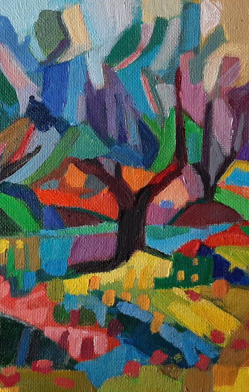 Summer forest by Maja Đokić Mihajlović