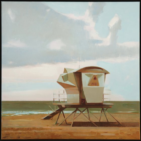 Early morning Lifeguard Tower
