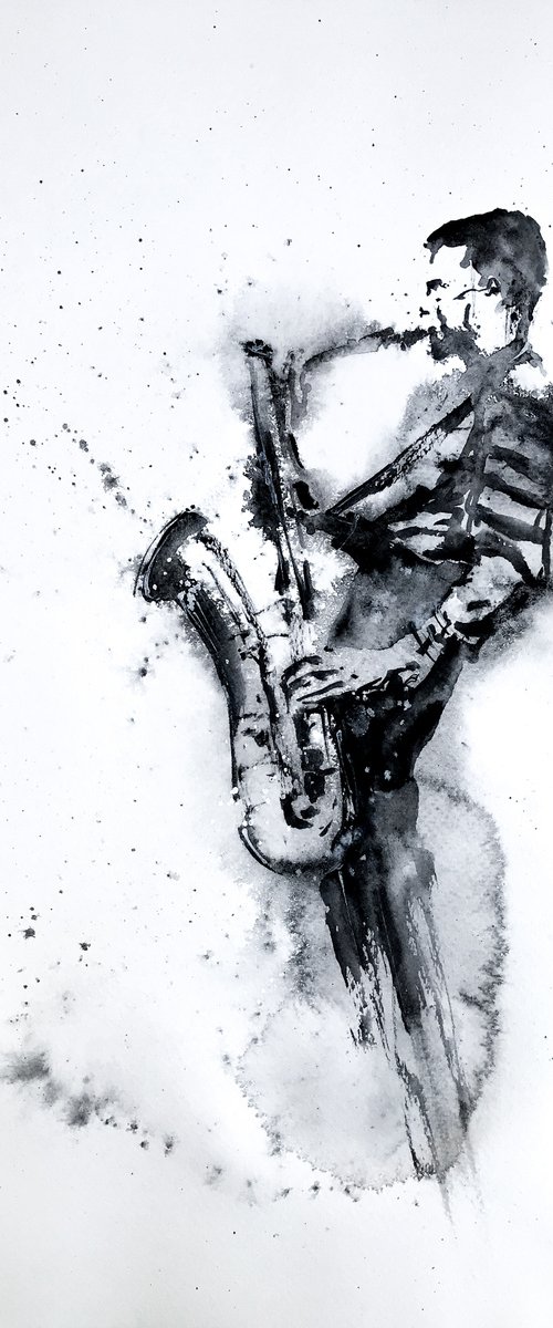 Jazz Sax by Victor de Melo