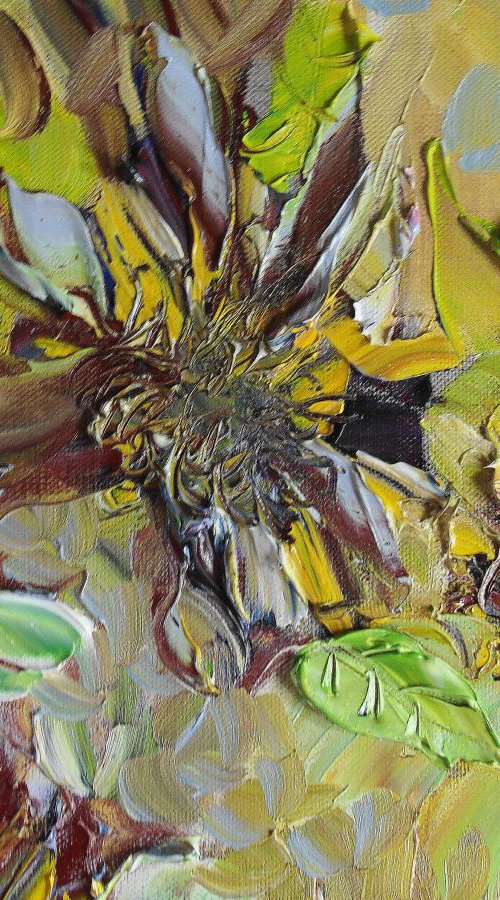 Sunflowers by Lesley Blackburn