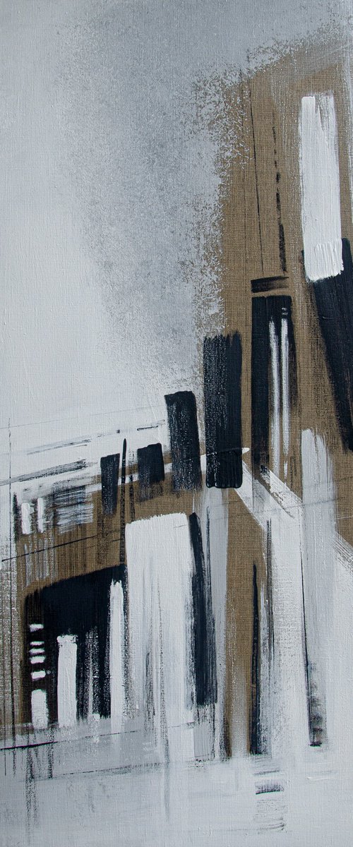 Black and Canvas. Pulsation by Tatyana Kirikova