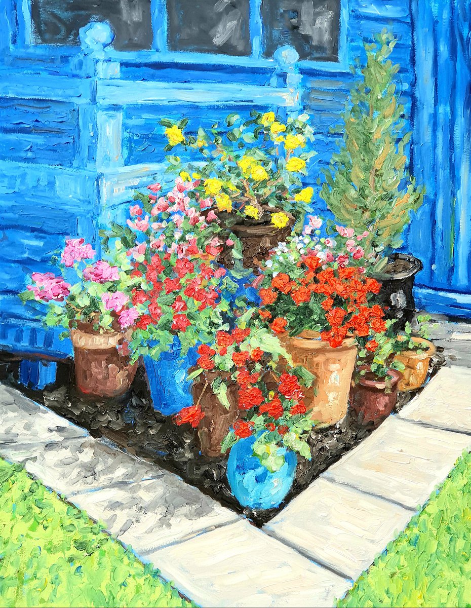 Flowerscape by colin ross jack