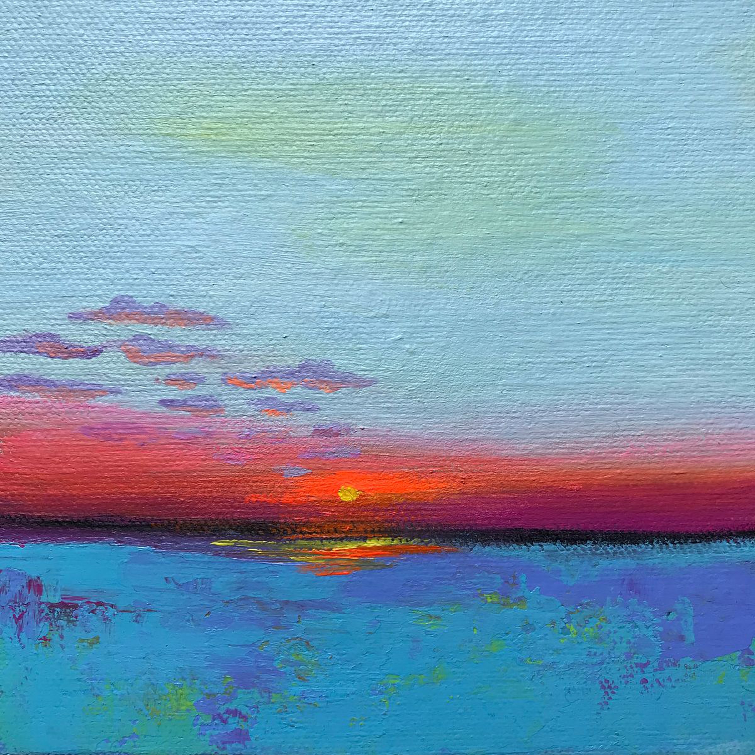 Hawai Miniature Abstract Landscape Painting S Artfinder