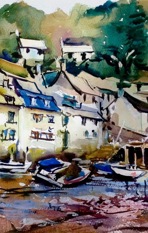 Polperro by Anthony Barrow BA(Hons) Fine Art