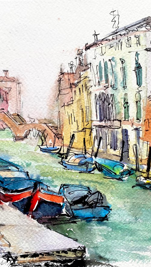 Sestiere di Cannaregio, Venezia by Elena Yuzefovich