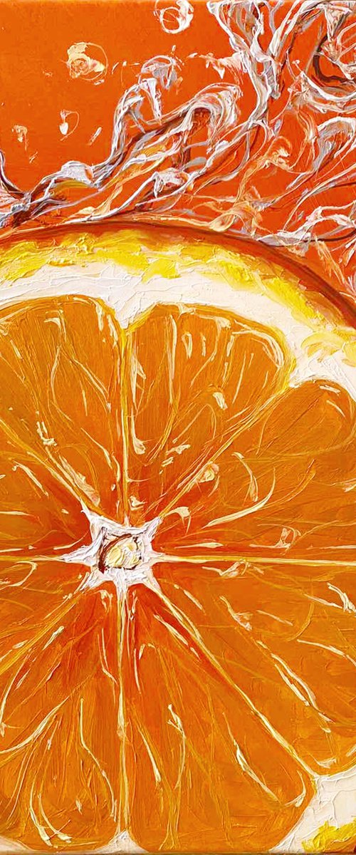 Orange by Elena Adele Dmitrenko