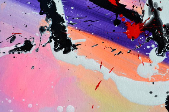 Elements - Large Colorful Abstract Painting
