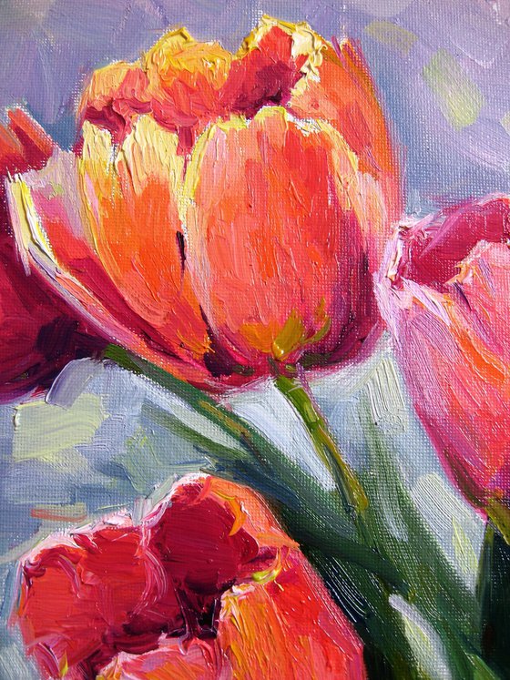 Bouquet of tulips