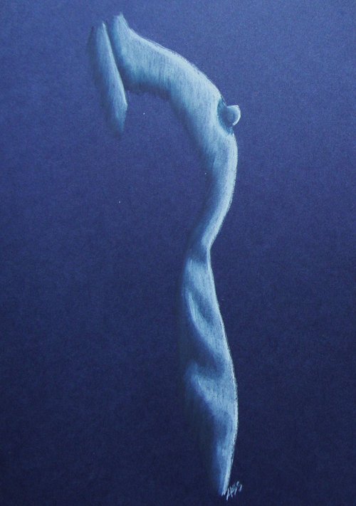 Nude 23 Blue by Angela Stanbridge