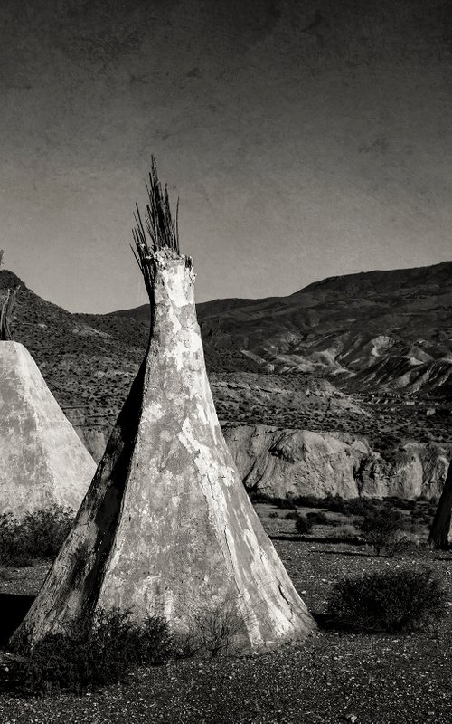 Tipis (Piezography) by Lionel Le Jeune