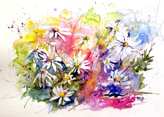 White flowers II