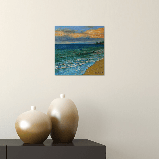 The Black Sea - summer seascape painting