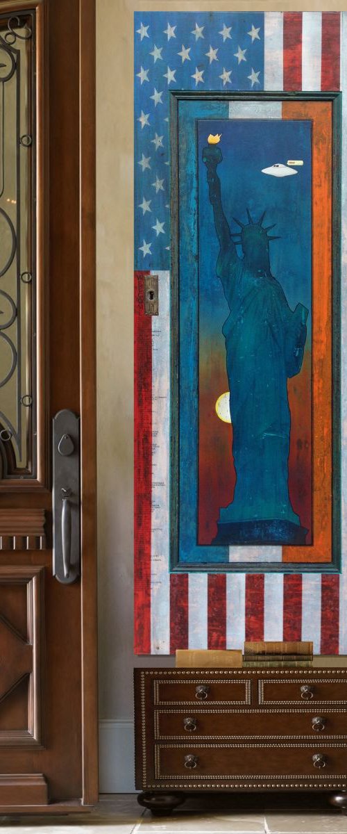 I LOVE NEW YORK (59 x 160cm) x (23.2 x 63") XL!! by Segutoart