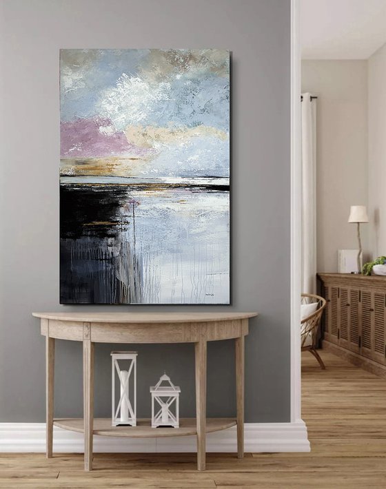 Seascape-Light Falling Beyond the Water