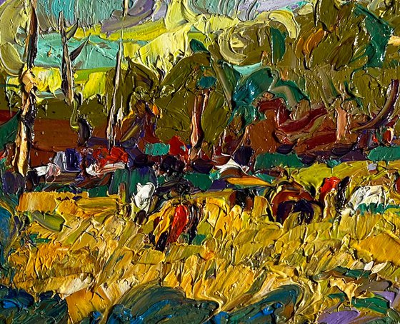 For a walk in the field